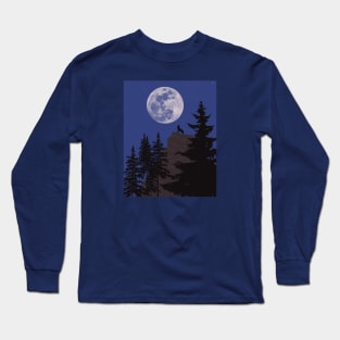 A WOLF IN THE FOREST Coffee Mugs T-Shirts Stickers Long Sleeve T-Shirt